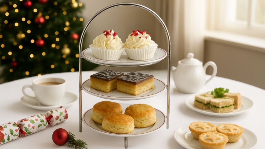 Christmas afternoon tea