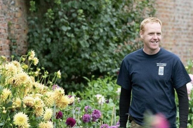Brian in walled garden