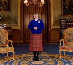 Tour Guide in the State Drawing Room