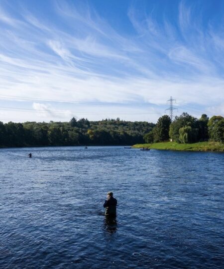 Fishing at Scone Beat