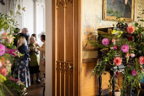 Wedding Flowers in the State Drawing Roomjpg