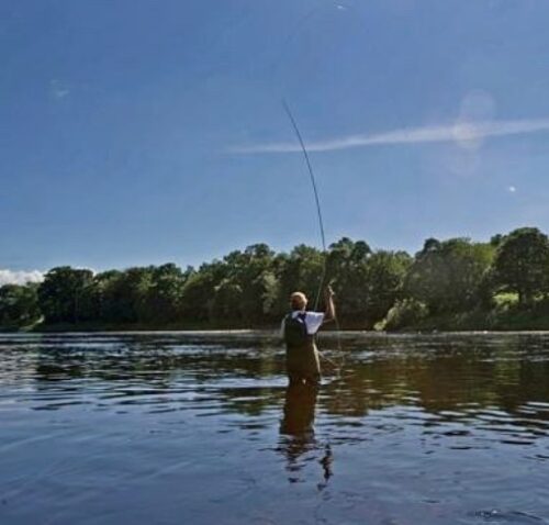 Fishing at Scone Beats 2