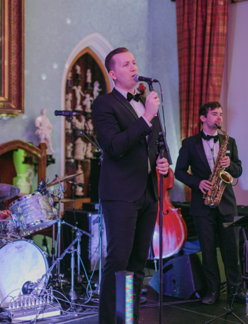 Band Performing in State Dining Room