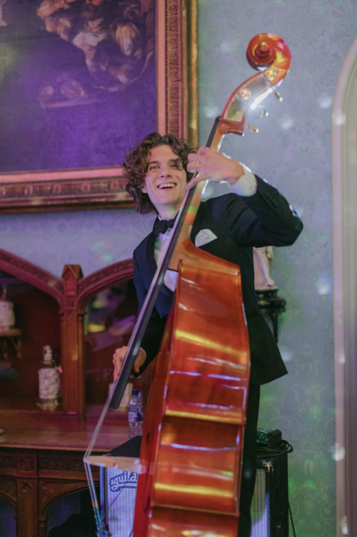 Wedding Band Bass in the State Dining Room