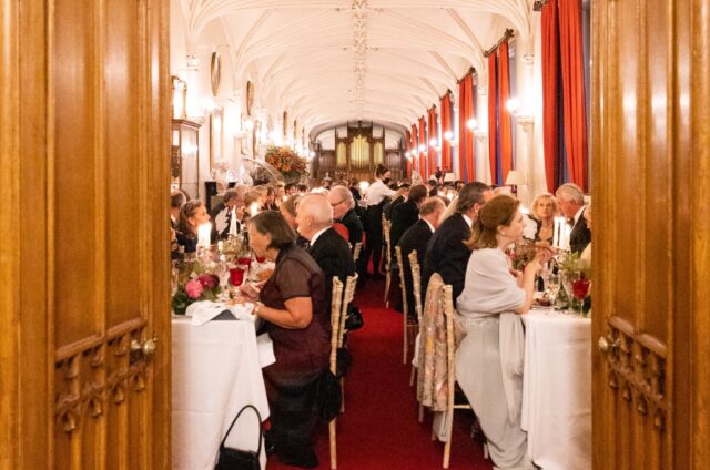 Long Gallery Wedding Dinner Short Crop