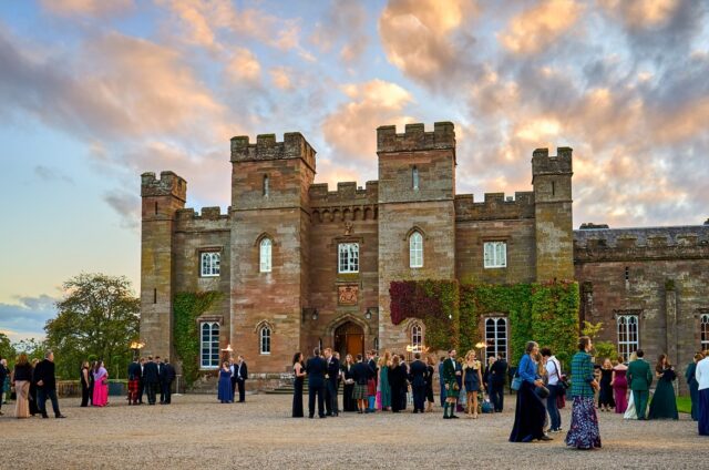 Summer Evening Event at the Front of the Palace