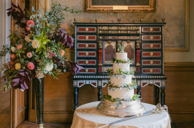 Wedding Cake in the State Drawing Room Horizontal Crop