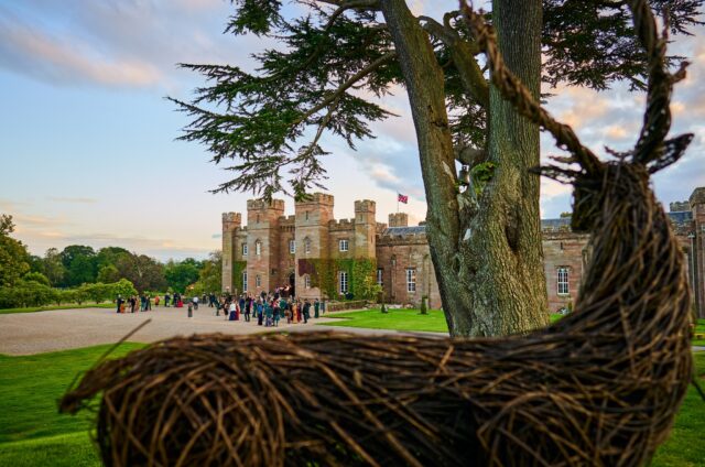 Weddings outside of Scone Palace 2