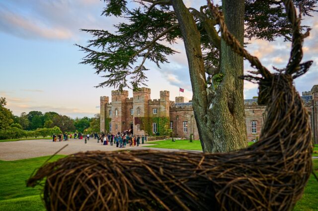 Weddings outside of Scone Palace 2
