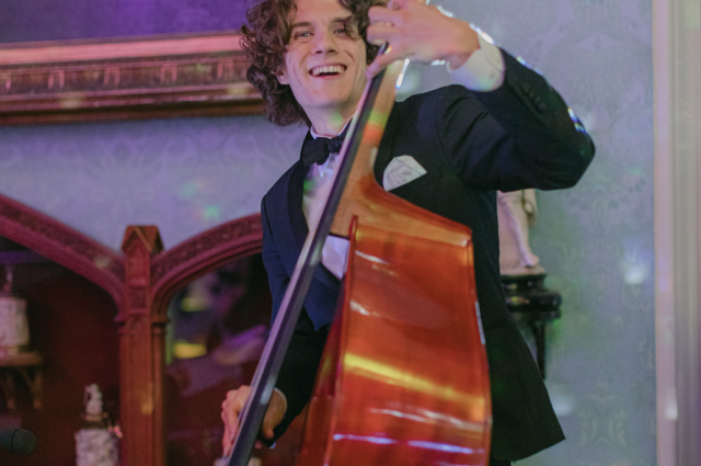 Wedding Band Bass in the State Dining Room