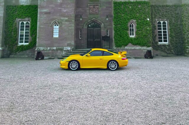 Piston yellow car